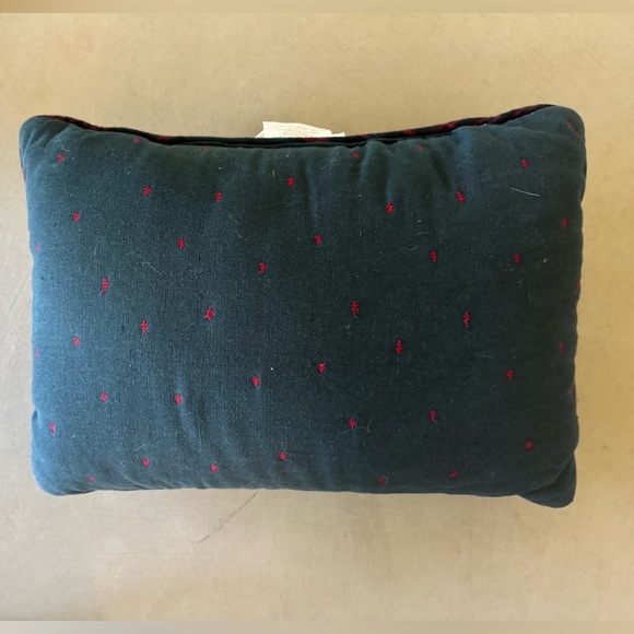 Hearth & Hand navy and Red Plaid Holiday Pillows - Picture 6 of 6